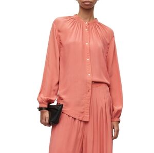 🛑ALLSAINTS Hezzy Gathered Tunic Blouse